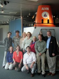 The COSEE OCEAN Team visiting its partner the New York Hall of Science