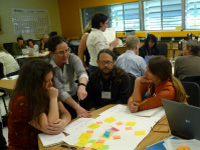  Concept mapping workshop at Cal Poly with COSEE-OS