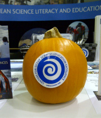 Pumpkin with COSEE logo