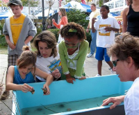 Mississippi festival touch tank