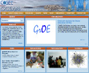 Screenshot of the COSEE OCEAN home page