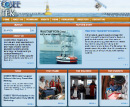 Screenshot of the COSEE-TEK home page